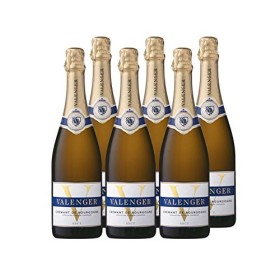 Valenger Brut - AOP Crémant de Bourgogne - Lot de 6 bouteilles x 75 cl