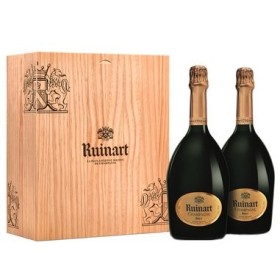 Ruinart, Coffret Duo R de Ruinart - Champagne - 1,50L
