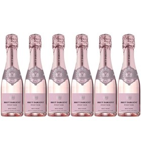 Brut Dargent - Vin effervescent Brut Rosé Pinot Noir 6 x 0.20 L 