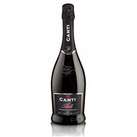 Canti Asti D.O.C.G. Millesimato Vin Petillant Doux Italien avec coffret cadeau - 1 Bouteille x 75cl