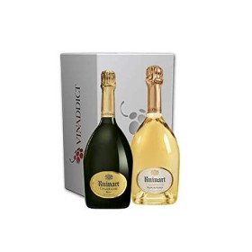Coffret Vinaddict Champagnes Ruinart -R de Ruinart & Ruinart Blanc de Blancs