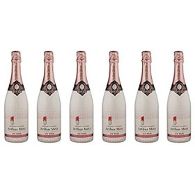 Arthur Metz - Crémant ICE Demi-sec Rosé, Méthode traditionnelle, vieilli sur lattes 6 x 0,75 L 