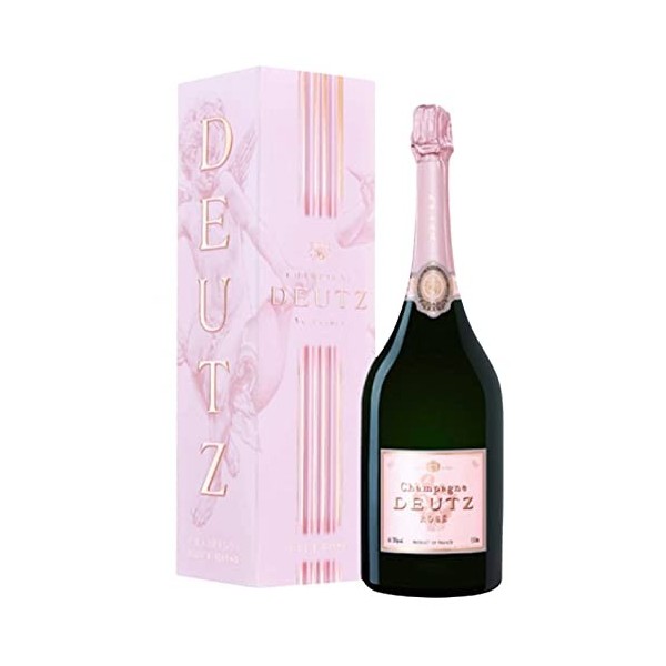 Deutz Champagne Rosé avec Emballage Cadeau, 750ml