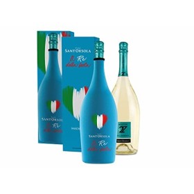 SANTORSOLA Prosecco D.O.C. Rosè Extra Dry Millesime Sec Vin Petit Petillant Italien Set de 9 Bouteilles x 20 cl + 3 GRATUIT