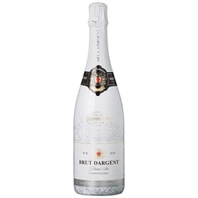 Brut Dargent Ice Chardonnay - Vin effervescent Blanc de Blancs Chardonnay - Demi-Sec - Méthode traditionnelle 6 x 0,75 L 