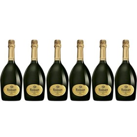 LOT 6 CHAMPAGNES R DE RUINART BRUT 75CL