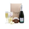 Coffret Champagne BRUT AOC, 75cl, Cadeau Noel, Meringues et miel, Direct Productrice, Origine France