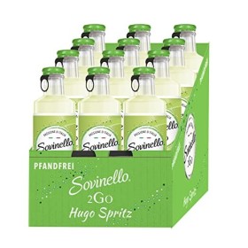 Sovinello 2Go - Hugo Spritz, cocktail pétillant à base de vin blanc italien 12 x 0,275 L 