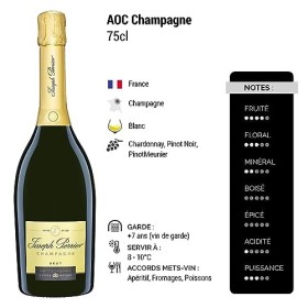 Champagne Cuvée Royale Brut - Blanc - Champagne Joseph Perrier 75cl 