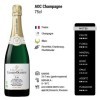Champagne P.181 Extra-Brut - Blanc - Champagne Canard-Duchêne 75cl 