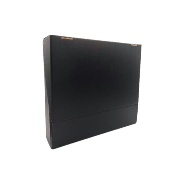 Coffret Cadeau noir - Champagne Marquis de Pomereuil -1 Brut - Cacaotines 1x150g et Raisins au sauternes 1x100g MAISON GU