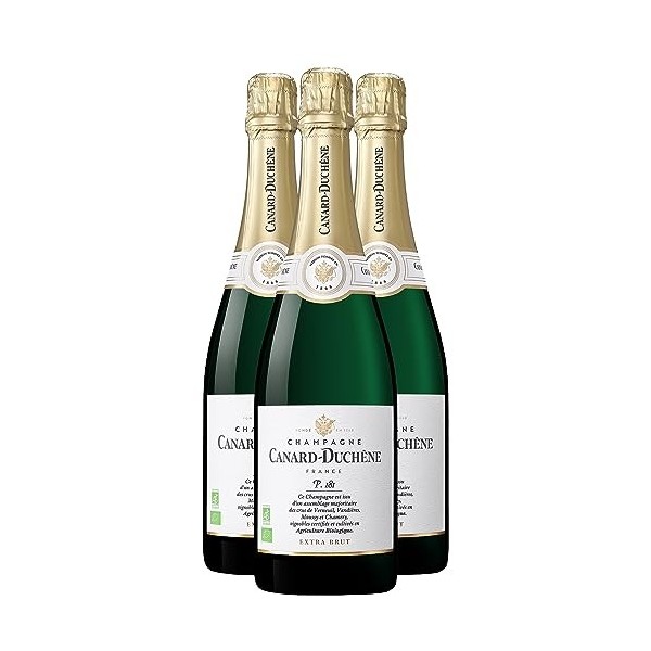 Champagne P.181 Extra-Brut - Blanc - Champagne Canard-Duchêne 3x75cl 