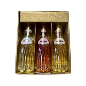 Coffret cadeau Champagne Vranken - Or -1 Brut - 1 Rosé - 1 Blancs de Blancs - 3x75cl