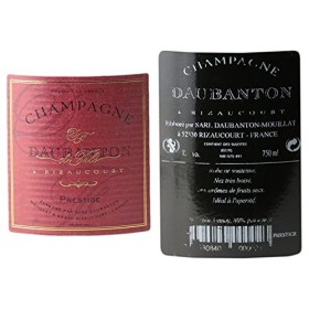 Champagne Prestige Extra Brut - Blanc - Daubanton 3x75cl 