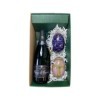 Coffret Cadeau Champagne Marquis de Pomereuil - Vert - 1 Brut - 2 Oeufs de Fabergé motif aléatoire LE PETIT DUC