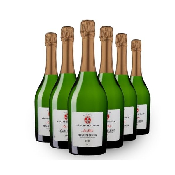 Gérard Bertrand Héritage "An 825" Brut - AOP Crémant de Limoux - 6x75cl