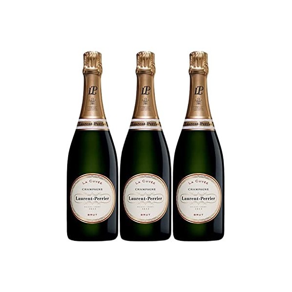Champagne La Cuvée Brut - Blanc - Champagne Laurent-Perrier 3x75cl 