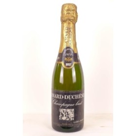 37 cl champagne canard-duchêne brut demi-bouteille pétillant 1971 - champagne
