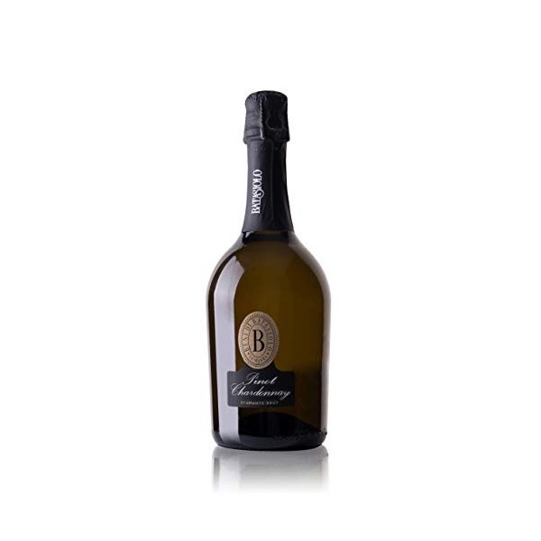 Batasiolo Pinot Chardonnay Spumante Brut, Vin Mousseux, Blanc, Sec, Petillant Charmat Martinotti