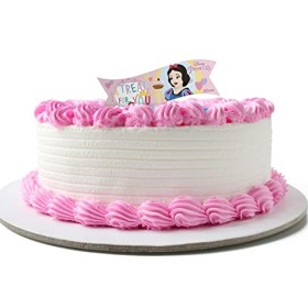 dekora 6 Drapeaux COMESTIBLES Princesses 9CM