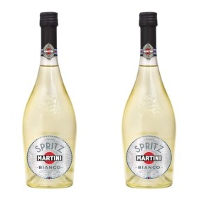 Martini Bianco, Aperitif Pétillant, Sparkling, 75cl Lot de 2 