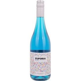 Vin Bleu Castilla-La Mancha Euforia Blue Frizzante, Vin Bleu Pétillant 750 ml
