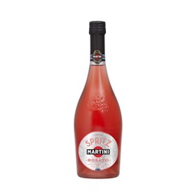 Martini Royale Rosato, Aperitif pétillant, sparkling, 75cl, 8% & William Lawsons, Whisky Blended Scotch, 35cl, 40%