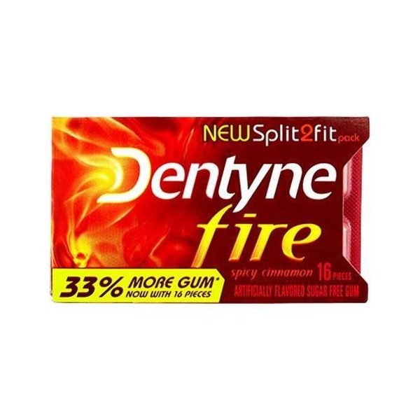 Dentyne Fire - Spicy Cinnamon 0.63 OZ 18g 