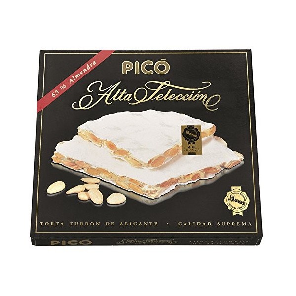 Torta de turron Alicante Alta selection Pico 150g
