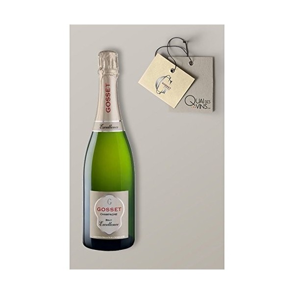 GRAND CRU - Brut Excellence - Demi-bouteille 37,5cl - Gosset - Champagne