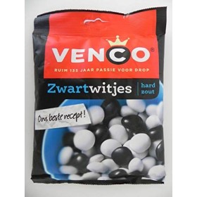 Venco noir et blanc Réglisse 8,46 oz de Hollande [PACK DE 1]