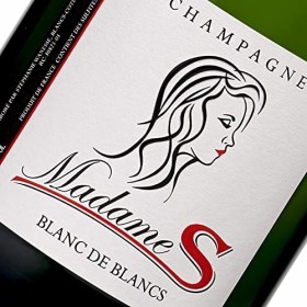 Champagne Madame S, BRUT, Blanc de Blancs