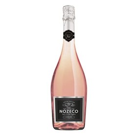 Nozeco Rosé - Effervescent Rosé sans Alcool à Base de Vin Désalcoolisé - Vegan 6 x 0.75 l 
