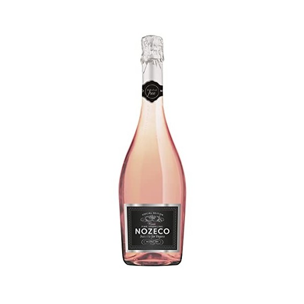 Nozeco Rosé - Effervescent Rosé sans Alcool à Base de Vin Désalcoolisé - Vegan 6 x 0.75 l 