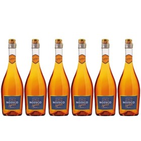 Nozeco Spritz - Cocktail Sans Alcool prêt à boire à base de vin désalcoolisé aux arômes naturels dagrumes - Vegan 6 x 0.75 