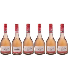 J.P. Chenet So Free - Vin rosé sans alcool - Sans arômes ajoutés, goût authentique - Origine : France 6 x 0.75 l 