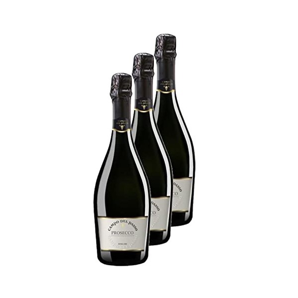 Lot 3x Prosecco extra sec - Bouteille 750ml