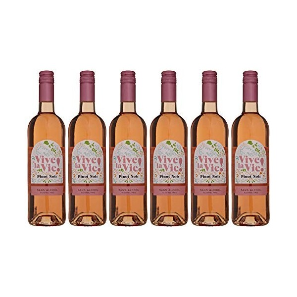 Vive la Vie - Vin Rosé Sans Alcool - 6x75cl