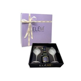 ELÈM Valdobbiadene D.O.C.G. Superiore Vin Petillant Italien + 2 Verres - 1 Bouteille x 75 cl