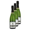 Lot 3x Crémant dAlsace brut réserve - AOC - Bouteille 750ml