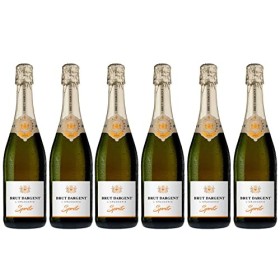 Brut Dargent LOrangerie Spritz - Spritz prêt à déguster élaboré à partir de vin mousseux et dune liqueur amère aux arômes n