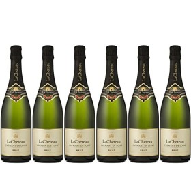 LaCheteau - Crémant de Loire Blanc Brut AOP 6 x 0.75 L 