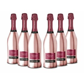 SantOrsola Spumante Brachetto dAqui DOCG Vin Doux Petillant Italien Set de 6 Bouteilles x 75 cl