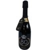 Swart - Idée cadeau danniversaire - Bouteille de 0,75 l - Étiquette personnalisée avec cristaux authentiques - Champagne ita