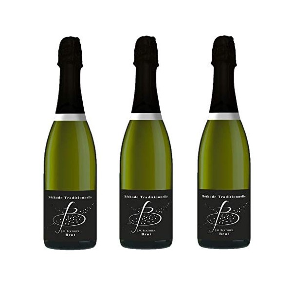Lot 3x B de Blancs - Vignobles Berthier - Pétillant 75cl - LOIRE - Méthode traditionnelle - Agriculture Traditionnelle