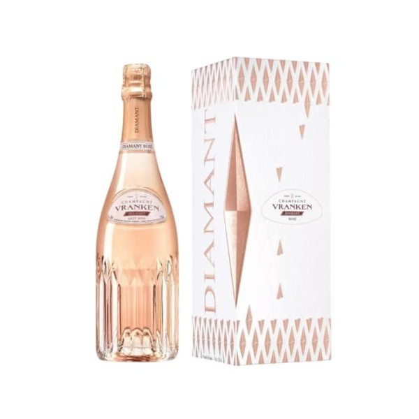 Champagne Vranken - Diamant Rosé - 75cL - Étui