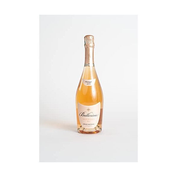 Gérard Bertrand Ballerine Brut Vin Rosé | Pinot Noir/Chardonnay | AOP Crémant de Limoux Sec | Avec Son Étui 1 x 0.75 l 