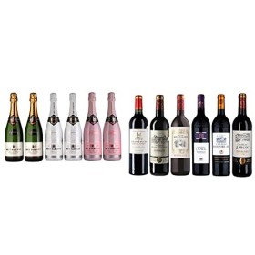 Brut Dargent Assorti dégustation - Vin effervescent 2x Chardonnay Brut, 2x Ice Chardonnay, 2x Ice Rosé Pinot Noir 6 x 0.75 L