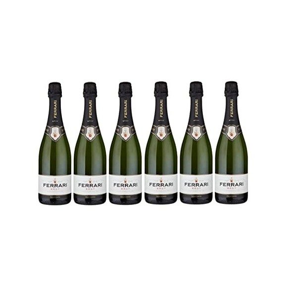 FERRARI BRUT CLASSIC METHOD TRENTODOC [ 6 BOUTEILLES 750mℓ ]