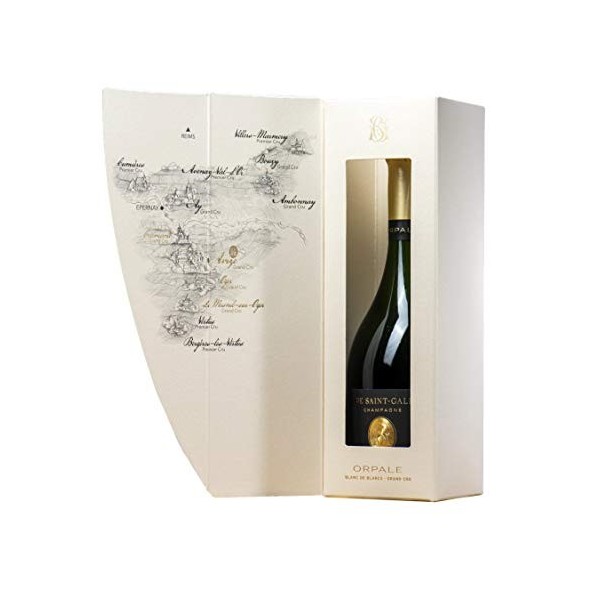 ETUI DE SAINT GALL - Orpale 2008 - Champagne Millesime 2008 - Grand Cru - 75 cl - Blanc de Blancs - 100% Chardonnay - Côte de